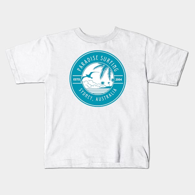 Surfing Australia Kids T-Shirt by Tip Top Tee's